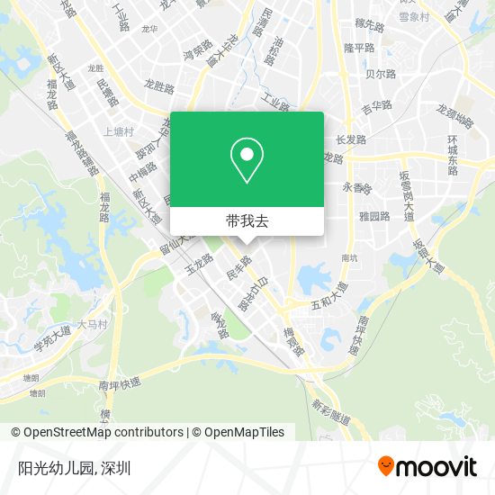 阳光幼儿园地图
