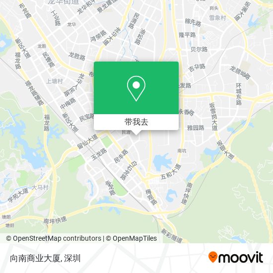 向南商业大厦地图