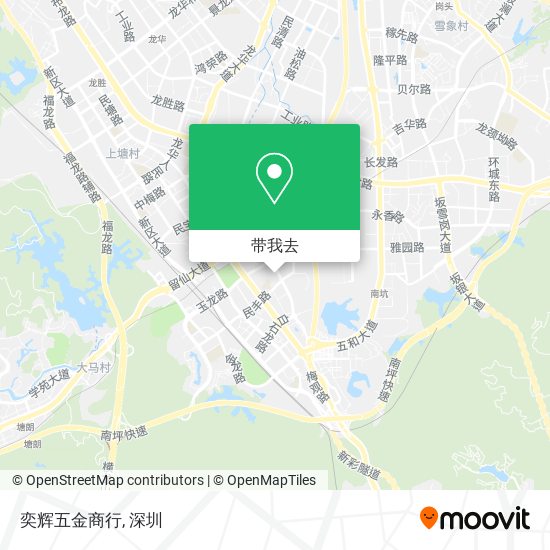 奕辉五金商行地图