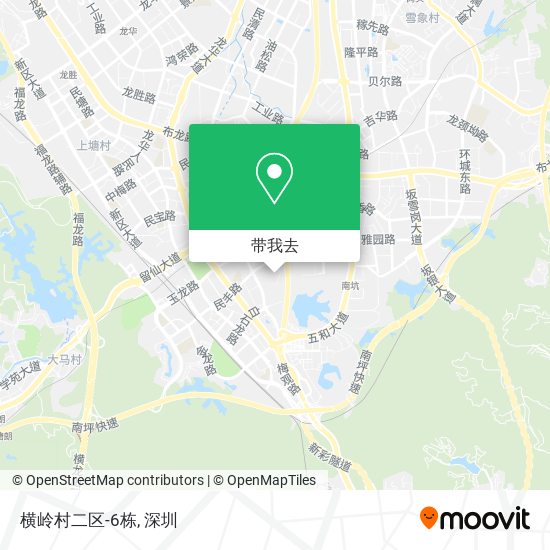 横岭村二区-6栋地图
