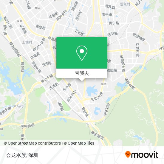 会龙水族地图