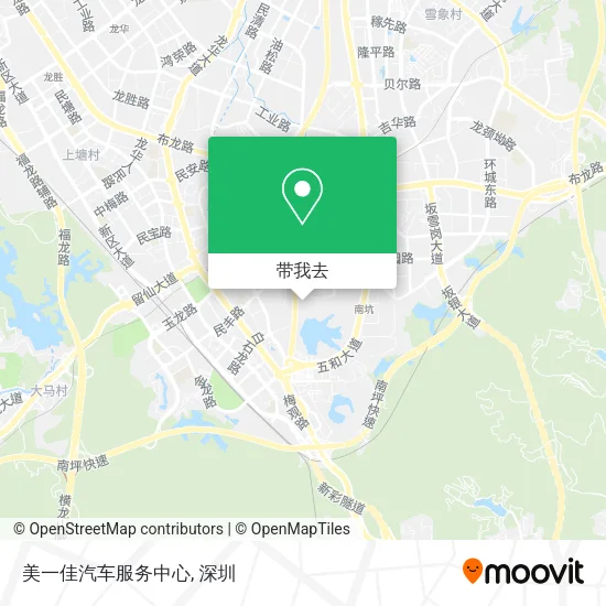 美一佳汽车服务中心地图