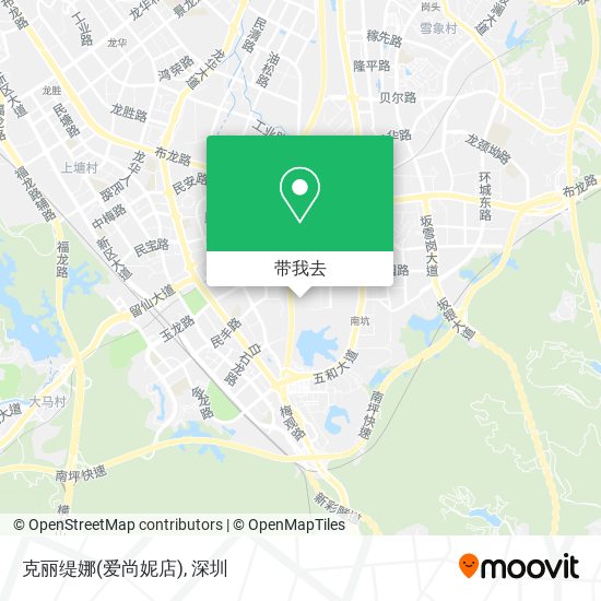 克丽缇娜(爱尚妮店)地图