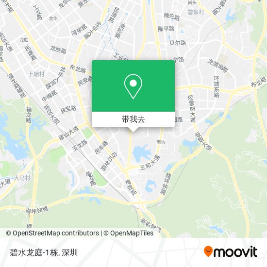 碧水龙庭-1栋地图