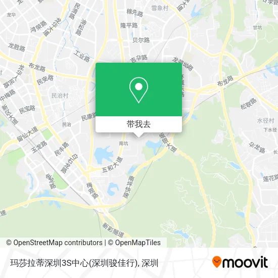玛莎拉蒂深圳3S中心(深圳骏佳行)地图