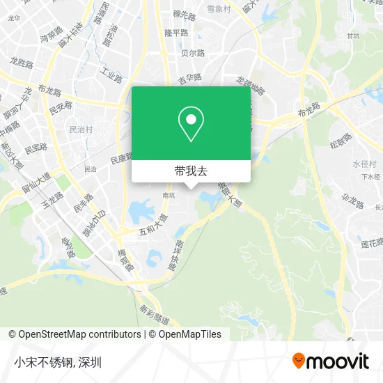 小宋不锈钢地图