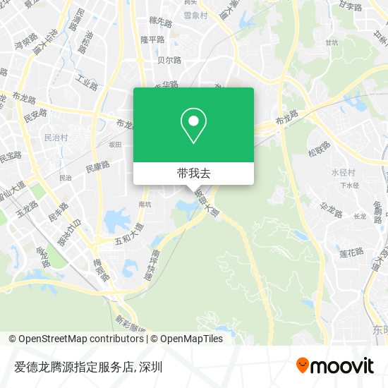 爱德龙腾源指定服务店地图