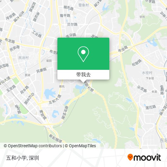 五和小学地图