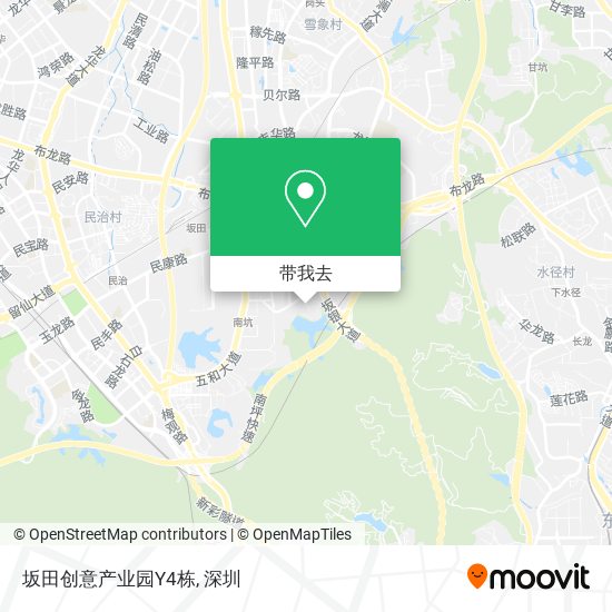 坂田创意产业园Y4栋地图