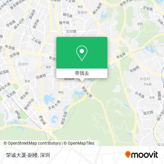 荣诚大厦-副楼地图