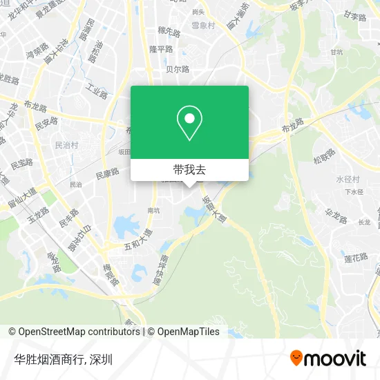 华胜烟酒商行地图