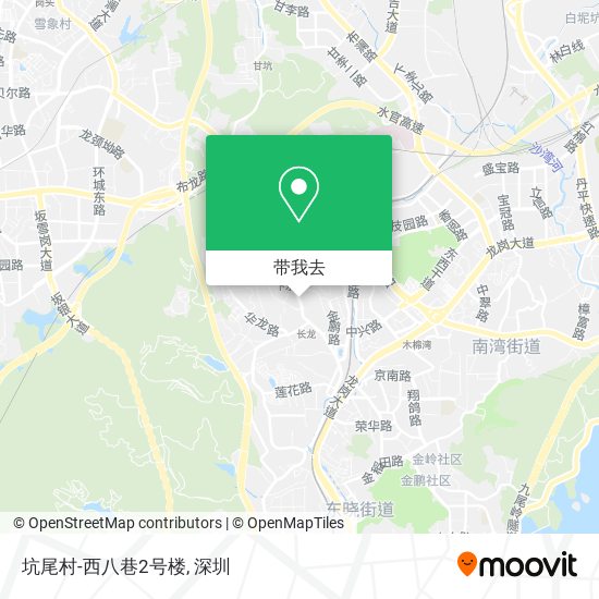 坑尾村-西八巷2号楼地图