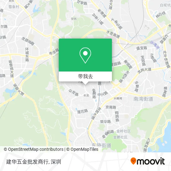 建华五金批发商行地图