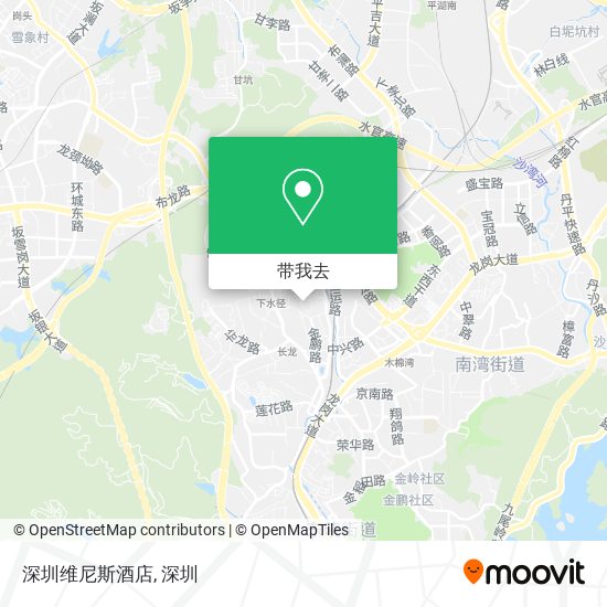 深圳维尼斯酒店地图