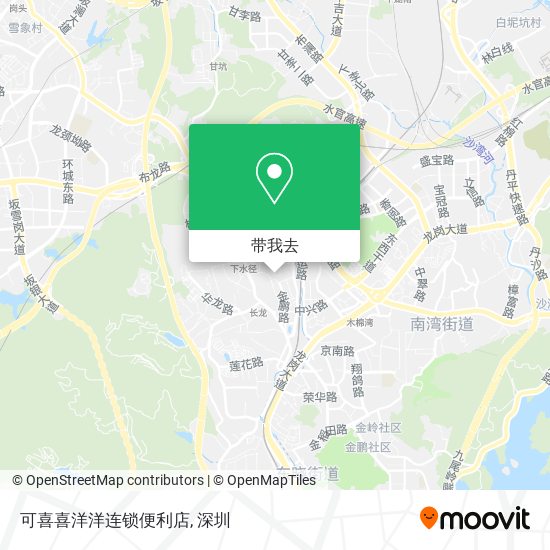 可喜喜洋洋连锁便利店地图