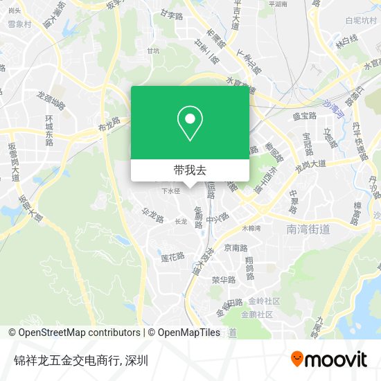锦祥龙五金交电商行地图