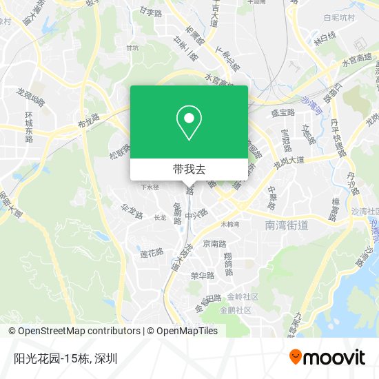 阳光花园-15栋地图
