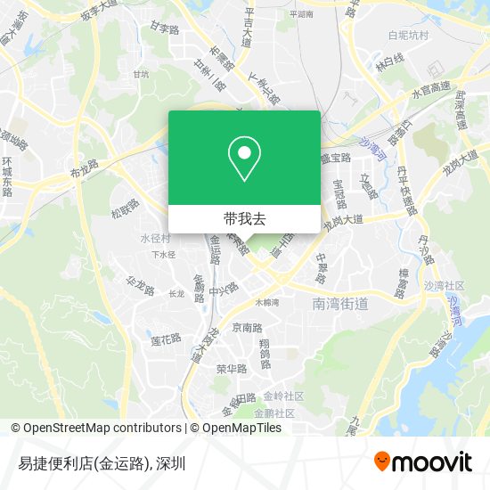 易捷便利店(金运路)地图