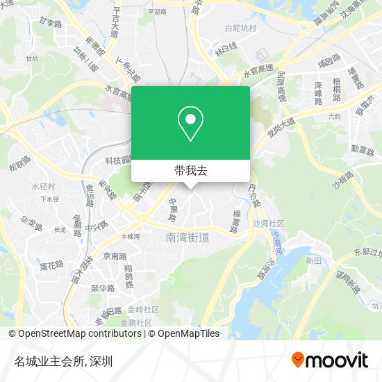 名城业主会所地图