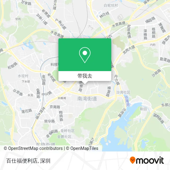 百仕福便利店地图