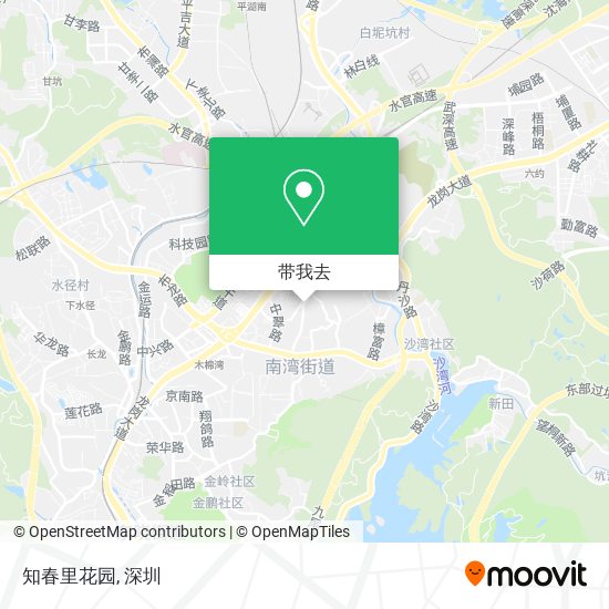 知春里花园地图
