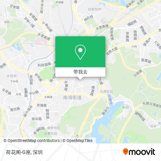 荷花阁-G座地图