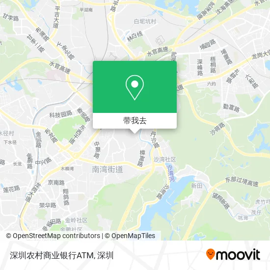 深圳农村商业银行ATM地图