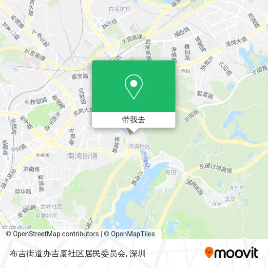 布吉街道办吉厦社区居民委员会地图