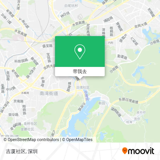 吉厦社区地图