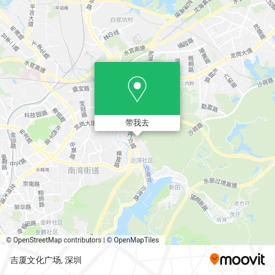 吉厦文化广场地图