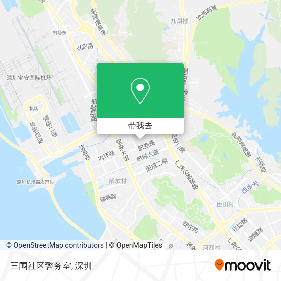 三围社区警务室地图