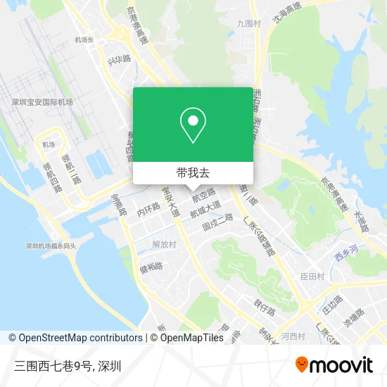 三围西七巷9号地图