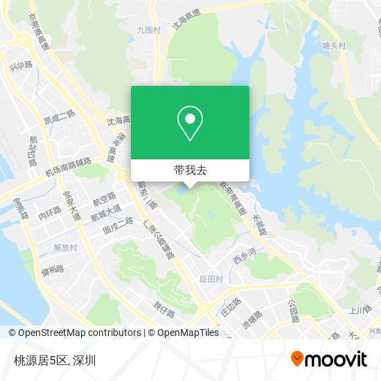 桃源居5区地图