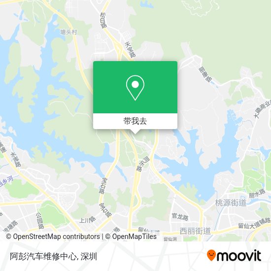 阿彭汽车维修中心地图