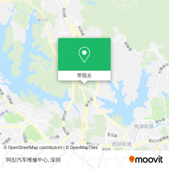 阿彭汽车维修中心地图