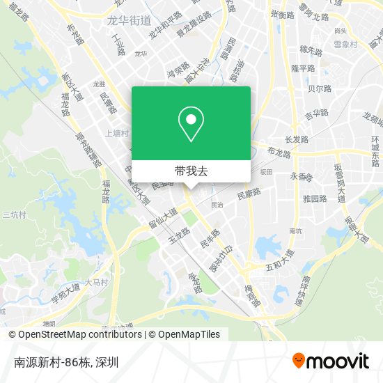 南源新村-86栋地图