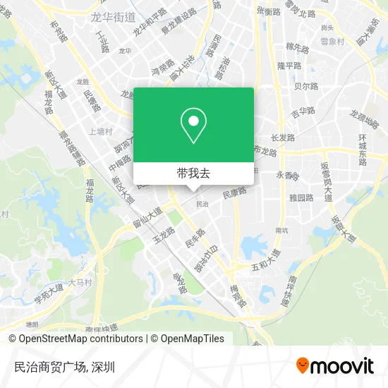 民治商贸广场地图
