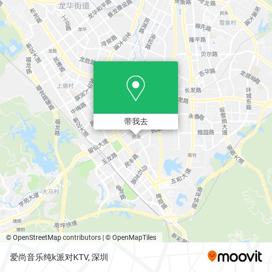 爱尚音乐纯k派对KTV地图