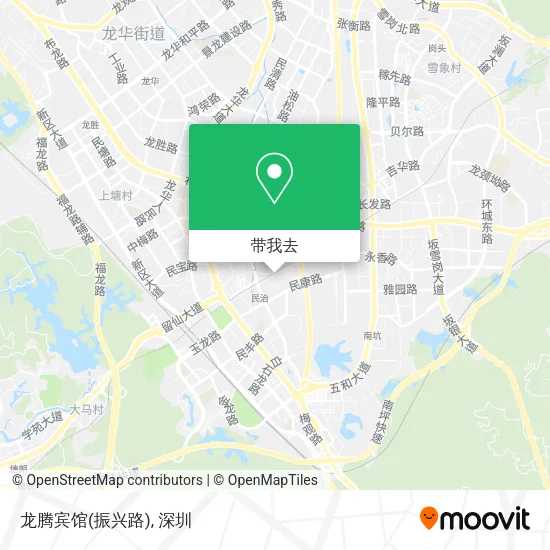 龙腾宾馆(振兴路)地图