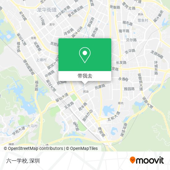 六一学校地图