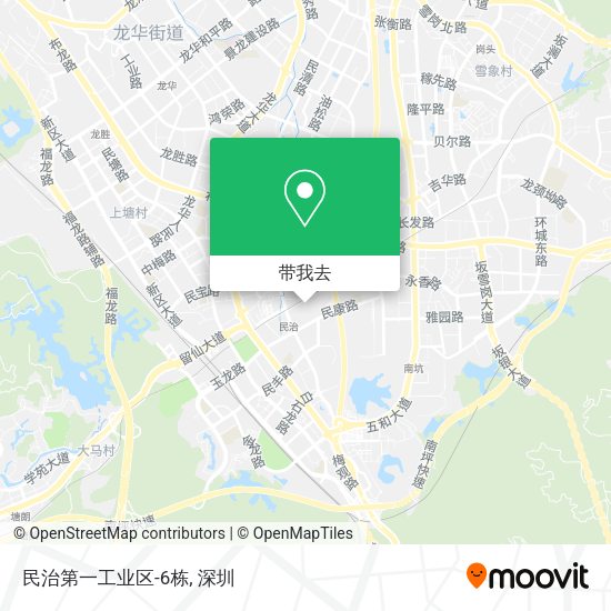 民治第一工业区-6栋地图