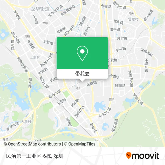 民治第一工业区-6栋地图