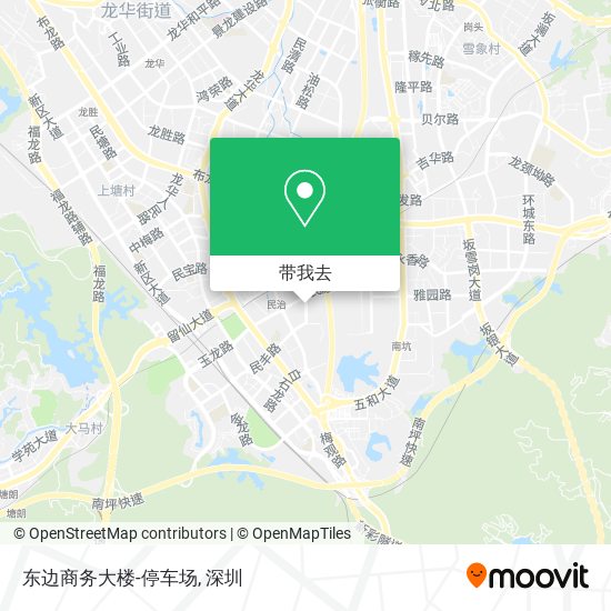 东边商务大楼-停车场地图