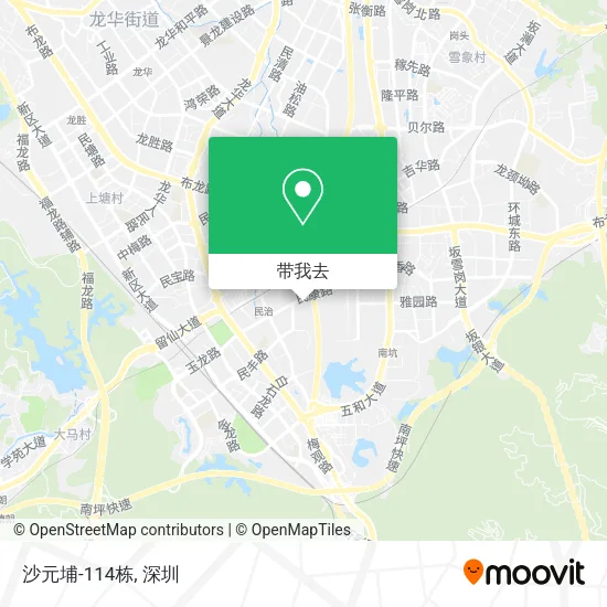 沙元埔-114栋地图