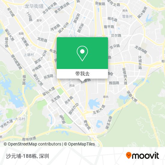沙元埔-188栋地图