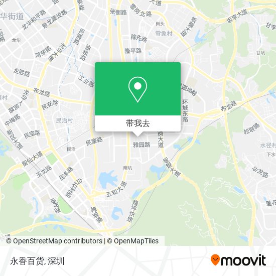 永香百货地图