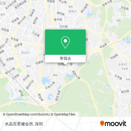 水晶宫君健会所地图