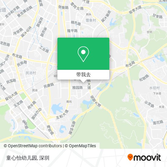 童心怡幼儿园地图