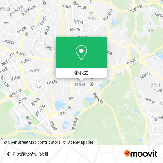 米卡休闲饮品地图