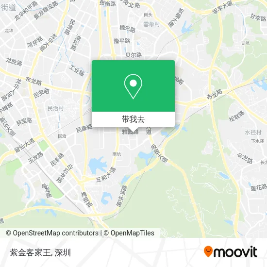 紫金客家王地图